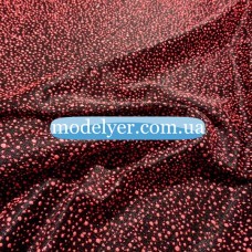 Ткань Трикотаж люрекс (красный)